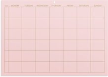Monthly planner Color