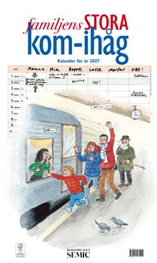Familjens STORA kom-ihåg-kalender 2027